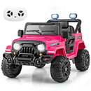12V Kids Ride-On Truck Car with Remote Control, Threaded Wheels, 3 Speeds, and LED Lights Magic Cars 0