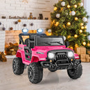 12V Kids Ride-On Truck Car with Remote Control, Threaded Wheels, 3 Speeds, and LED Lights Magic Cars 3