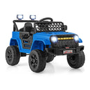 Navy 12V Kids Electric Truck with Parental Control and Music Player Magic Cars Variant 0