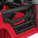 12V Red Ride-On Truck for Kids with Parental Remote and Music Player Magic Cars 4
