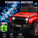 12V Kids Ride-On Truck Car with Remote Control, Music, LED Lights, and Horn Magic Cars 2