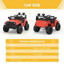 12V Kids Ride-On Truck Car with Remote Control, Spring Suspension, LED Lights, and Bluetooth Magic Cars 3
