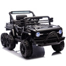 12V Electric Kids Ride-On Jeep Truck Toy Car with 6 Wheels and Remote Control Battery Powered Magic Cars 9
