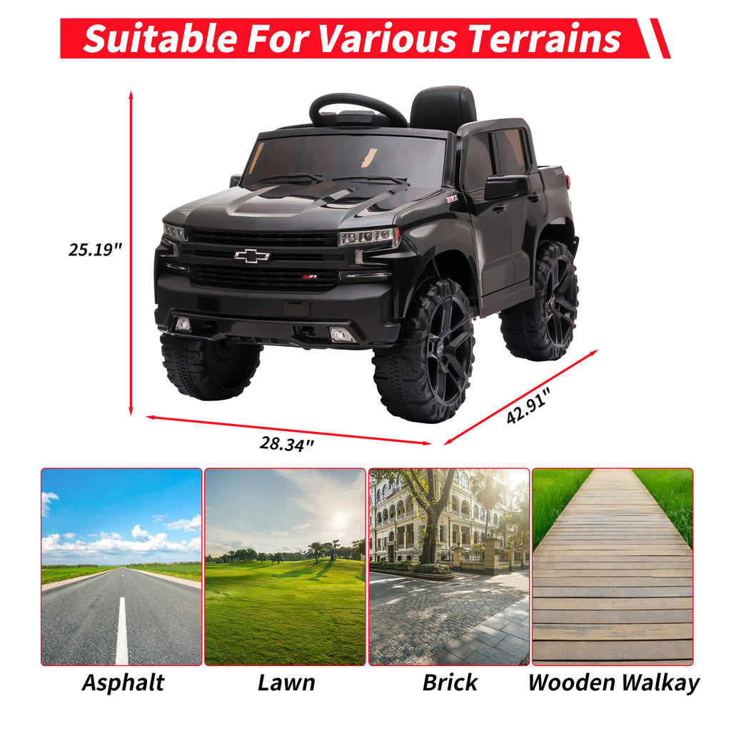 Remote Ride On Trucks 12V Kids Ride on Truck Electric Ride on Car Vehicle for Kids Remote Control