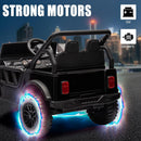 12V Kids Electric Ride-On UTV Truck with Remote Control and Bluetooth Off-Road Toy Car Magic Cars 2