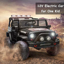 12V Electric 2-Seater Kids Ride-On Jeep Truck with Remote Control Toy Car Magic Cars 4
