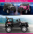 12V Kids Electric Ride-On Jeep Truck Toy Car 2-Seater with Remote Control Magic Cars 5