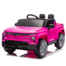 12V Kids Electric Ride-On Truck Licensed Chevrolet Silverado with Remote Control Toy Magic Cars 18