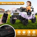 12V Kids Ride-On Truck with Remote Control and Built-In Music Player Magic Cars 6