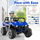12V Kids Ride-On Truck with Remote Control, Slow Start, Safety Belt, and Rear Storage Magic Cars 4