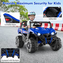 12V Kids Ride-On Truck with Remote Control, Slow Start, Safety Belt, and Rear Storage Magic Cars 9