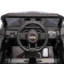 12V Electric Ride-On UTV for Kids with 2WD, Remote Control, Safety Bar, and 2-Hour Battery Life Magic Cars 18