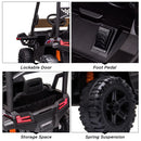 12V Kids Ride-On UTV Truck with Remote Control, Music, and 390W Dual Motors Magic Cars 8