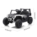 12V Electric Kids Ride-On UTV Quad Car with Remote Control, LED Lights, and MP3 Player Magic Cars 6