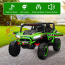 12V Kids 2-Seat Ride-On UTV Car Toy with MP3, LED Lights, and Remote Control Magic Cars 18
