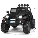 12V Kids Ride-On Truck with Spring Suspension Magic Cars 4