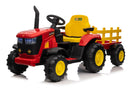 12V Kids Ride-On Tractor with Trailer, LED Lights, Music, and Remote Control Magic Cars 11
