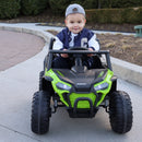 12V Electric Kids Ride-On UTV ATV Toy Vehicle with Remote Control and LED Lights Magic Cars 4