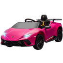 12V Licensed Kids Electric Car for Ages 3-6 in Pink Magic Cars 3