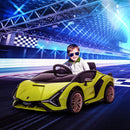 12V Licensed Lamborghini Sian Electric Ride-On Car for Kids Black Magic Cars 8