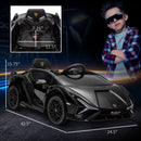 12V Licensed Lamborghini Sian Electric Ride-On Car for Kids in Black Magic Cars 1