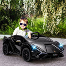 12V Licensed Lamborghini Sian Electric Ride-On Car for Kids in Black Magic Cars Variant 0