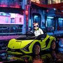 12V Licensed Lamborghini Sian Electric Ride-On Car for Kids Green Magic Cars 0