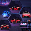 12V Licensed Lamborghini SIAN Electric Ride-On Car for Kids in Red Magic Cars 10