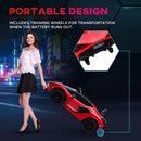 12V Licensed Lamborghini SIAN Electric Ride-On Car for Kids in Red Magic Cars 9