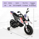 12V Licensed Kids Electric Ride-On Dirt Bike with Lights and Music Magic Cars 1