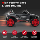 12V Licensed Audi Kids Ride-On Car with 2.4G Parent Remote Control and LED Lights Magic Cars 5