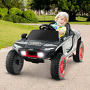 12V Licensed Audi E-tron Kids Ride-On Racing Car with Remote Control and Lights Gray Magic Cars 2