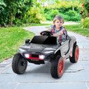 12V Licensed Audi Kids Ride-On E-tron Racing Car with Remote Control and Lights Gray Magic Cars 3