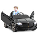 12V Licensed Bentley Bacalar Kids Electric Ride-On Car with Remote Control Black Magic Cars Variant 0