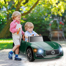 12V Licensed Bentley Style Kids Ride-On Electric Car with Remote Control Toy Gift Magic Cars 0