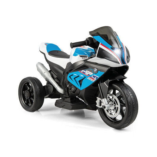 12V Licensed BMW Ride-On Motorcycle Toy for Kids 3-8 Years Old, Blue Magic Cars 0