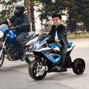 12V Licensed BMW Ride-On Motorcycle Toy for Kids 3-8 Years Old, Blue Magic Cars 1