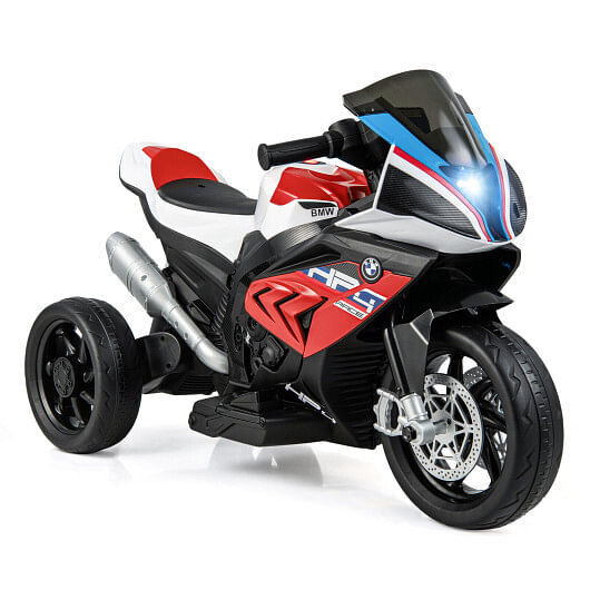 12V Licensed BMW Red Ride-On Motorcycle Toy for Kids 3 to 8 Years Old Magic Cars 0