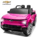 12V Licensed Chevrolet Silverado Ride-On Truck with Remote Control and 4 Wheels for Kids Magic Cars 0
