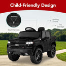 12V Licensed Chevrolet Silverado Electric Ride-On Truck Toy with Parent Remote Control Magic Cars 4