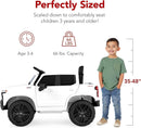 12V Licensed Chevrolet Silverado Electric Ride-On Truck Toy with Parent Remote Control Magic Cars 3