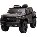 Licensed Chevrolet Silverado 12V Ride-On Truck with Remote, Bluetooth, and LED Lights for Kids 3-8 Magic Cars Variant 0