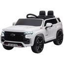 12V Licensed Chevrolet Tahoe Kids Ride-On Toy with Music and Suspension System Magic Cars 3