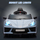 12V Official Corvette Electric Ride-On Vehicle for Children Magic Cars 4
