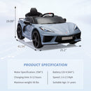 12V Official Corvette Electric Ride-On Vehicle for Children Magic Cars 5
