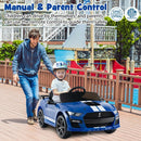 12V Licensed Ford Mustang Shelby GT500 Kids Ride-On Car with Remote Control for Ages 3-8 Magic Cars 3