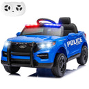 12V Ford Police Electric Ride-On Truck for Kids Magic Cars Variant 0