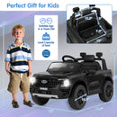 12V Licensed Ford Ranger Kids Ride-On Car with Remote Control and Storage Basket Magic Cars 1