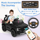 12V Licensed Ford Ranger Kids Ride-On Car with Remote Control and Storage Basket Magic Cars 3