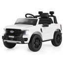 12V Licensed Ford Ranger Kids Ride-On Car with Remote Control and Storage Basket Magic Cars 10